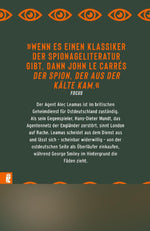 Der Spion, der aus der Kälte kam (Rückseite)