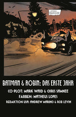 Batman & Robin: Das erste Jahr (Innenansicht)