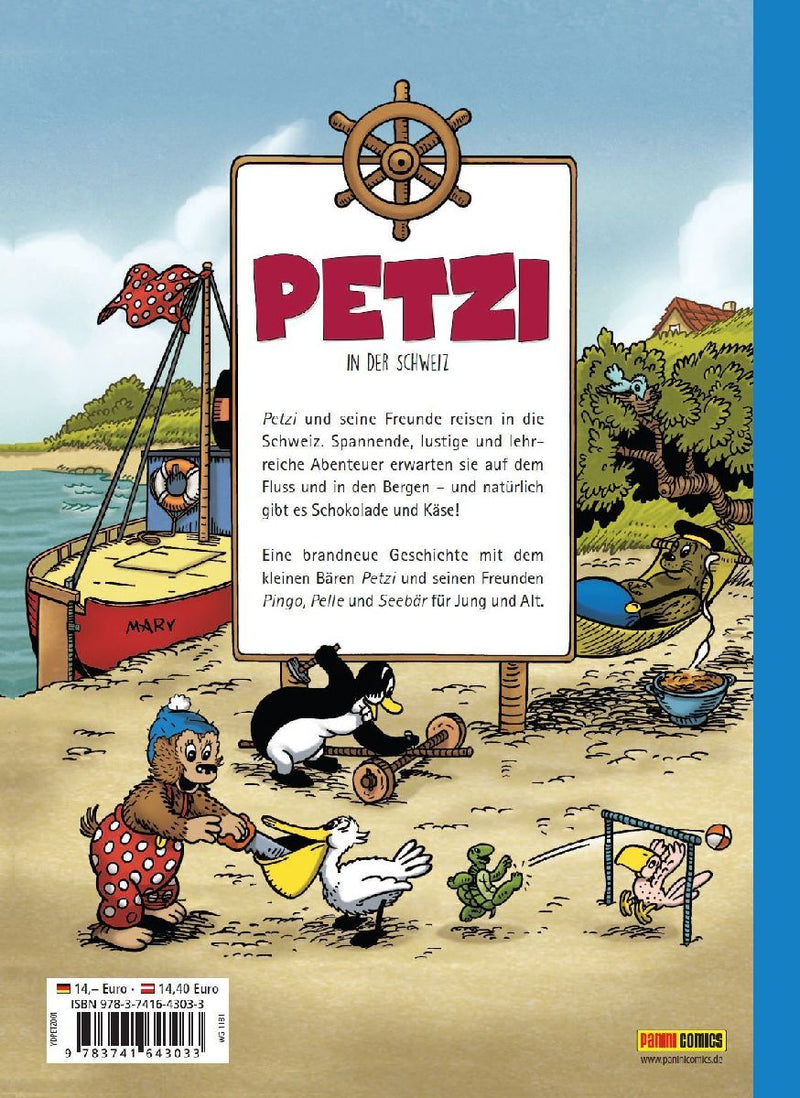 Petzi in der Schweiz (Rückseite)