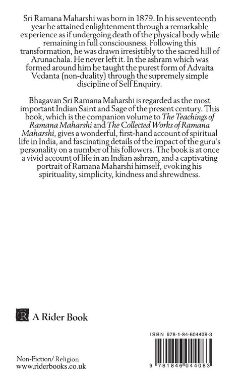 Ramana Maharshi And The Path Of Self Kno