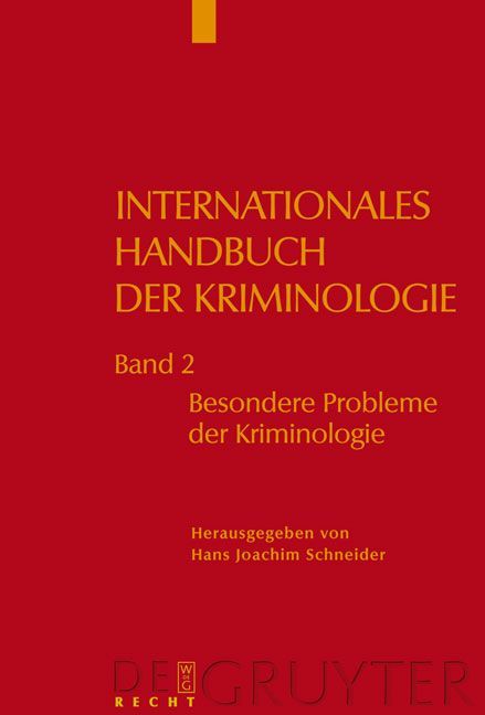Besondere Probleme der Kriminologie