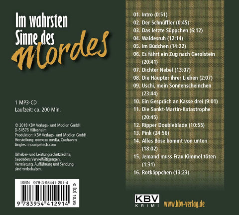 Im wahrsten Sinne des Mordes