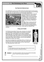 Lernwerkstatt Die Römer / Ausgabe SEK I