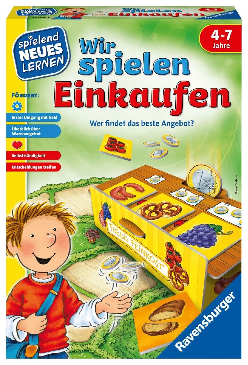 Wir spielen Einkaufen