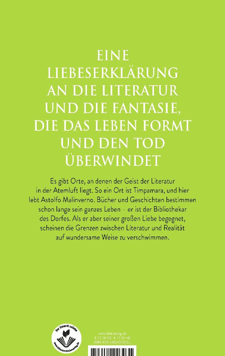 Malinverno oder Die Bibliothek der verlorenen Geschichten (Rückseite)
