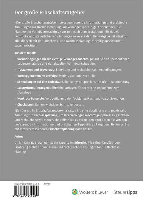 Der große Erbschaftsratgeber
