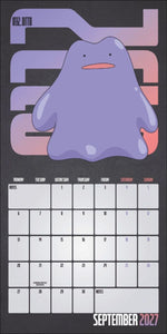 Pokémon Broschurkalender 2027