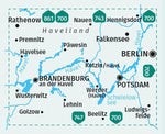 KOMPASS Wanderkarte 745 Havelland 1:50.000 (Innenansicht)
