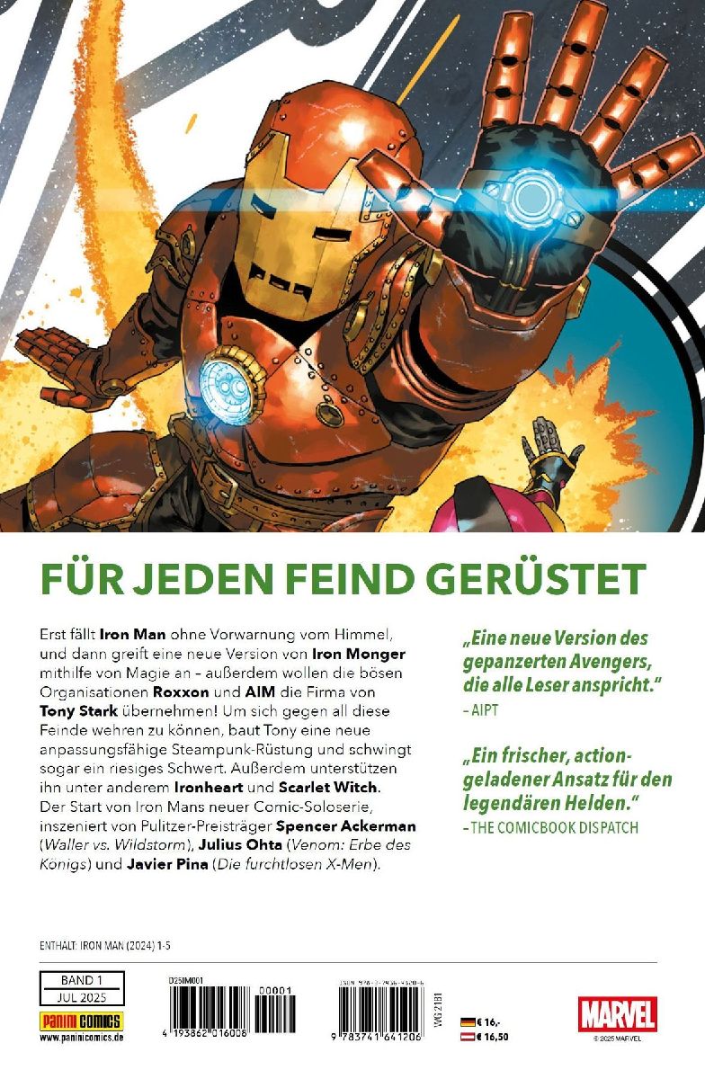 Iron Man - Neustart (Rückseite)