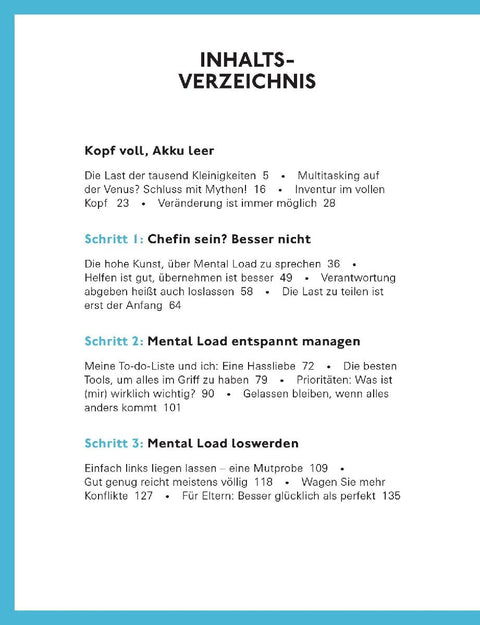 Freier Kopf statt Mental Load