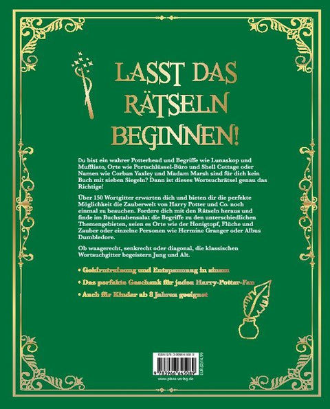 Magische Wortsuchrätsel für Harry Potter Fans