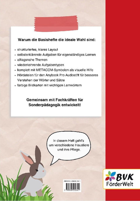 Basisheft Haustiere