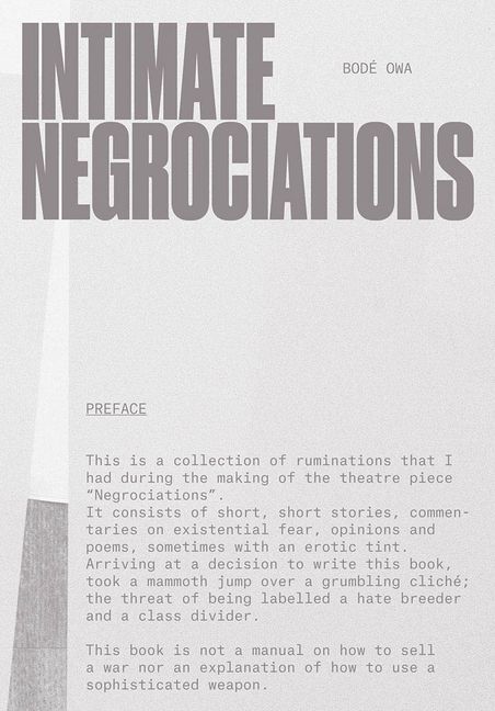 Intimate Negrociations