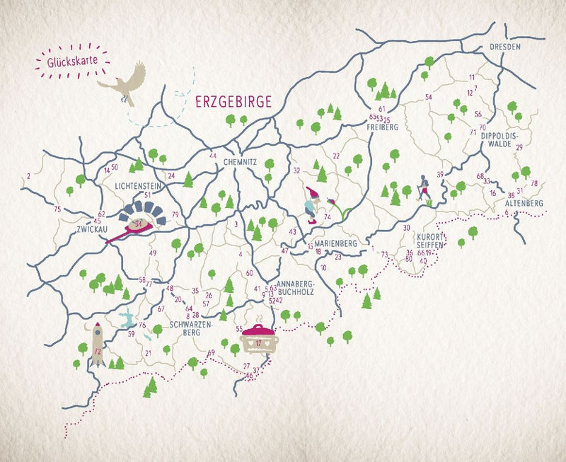 Glücksorte im Erzgebirge (Innenansicht)