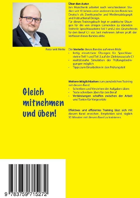 Fit werden für den Deutsch-Test für Berufssprachkurse C1: Sprachbausteine
