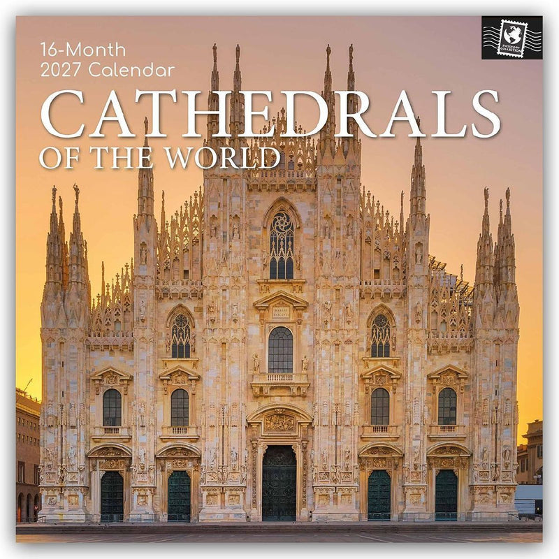 Cathedrals of the World - Kathedralen der Welt 2027 - 16-Monatskalender