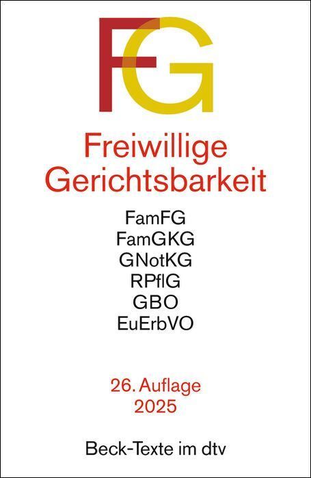 Freiwillige Gerichtsbarkeit. FG