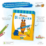 Trötsch Die Maus Lernkarten Schreib und wisch weg mit Stift (Innenansicht)