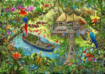 Ravensburger EXIT Puzzle Kids - 12924 Die Dschungelexpedition - 368 Teile Puzzle für Kinder ab 9 Jahren, Kinderpuzzle (Innenansicht)