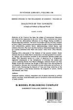 Dialectics of the Concrete