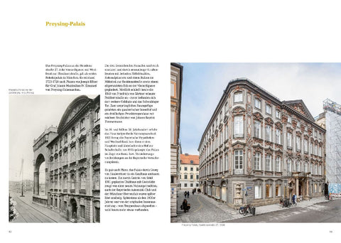 Drei Gebäude und ein Buch