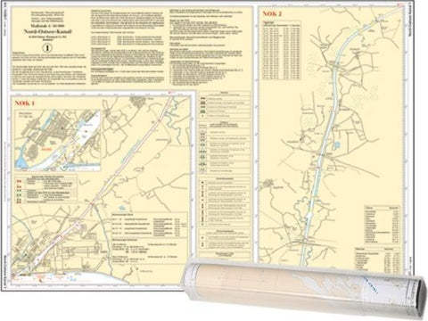 Einzelkarte Nord-Ostsee-Kanal (Ausgabe 2026)