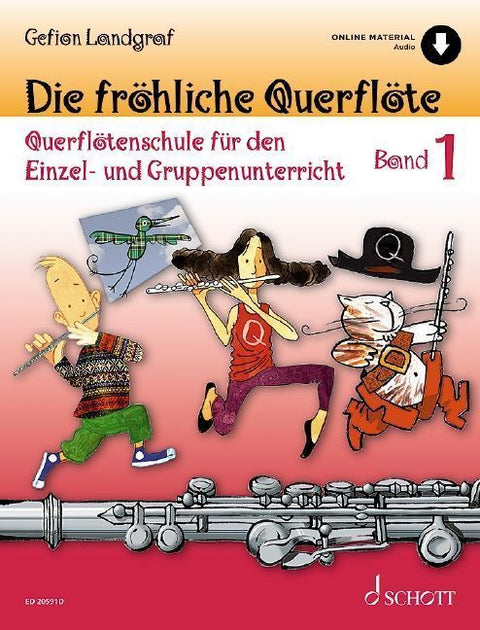 Die fröhliche Querflöte