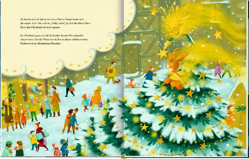 Wenn das Christkind auf die Erde kommt (Innenansicht)