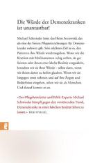 Dement, aber nicht bescheuert (Rückseite)