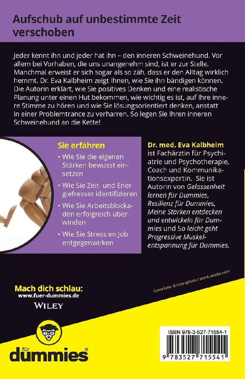 Den inneren Schweinehund bändigen für Dummies