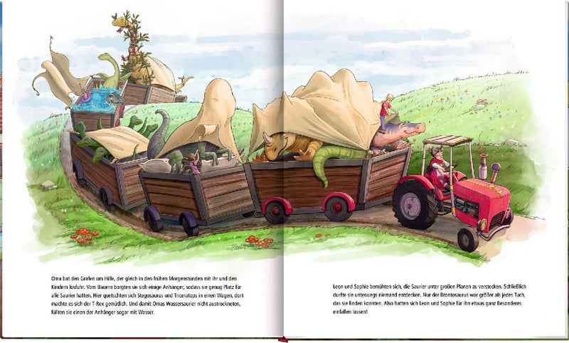 Dinosaurier auf dem Bauernhof (Bd. 4) (Innenansicht)