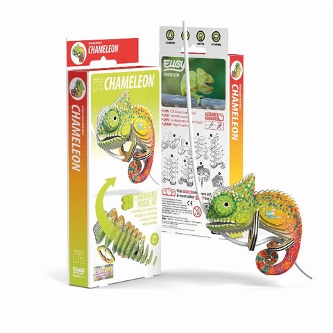 EUGY - 3D Bastelset Chamäleon