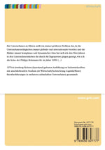 Managementrisiken. Darstellung und Systematisierung der Risiken zur Erfassung im Rahmen einer Risikoinventur