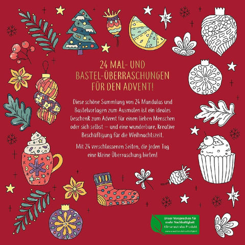 Ausmal-Adventskalender - Mandala-Zauber