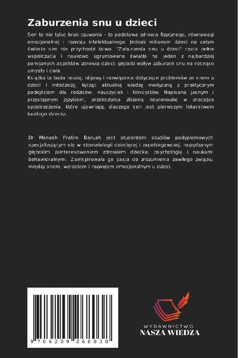 Zaburzenia snu u dzieci