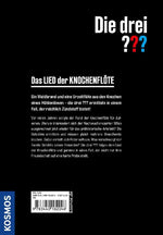 Die drei ??? Das Lied der Knochenflöte (Rückseite)