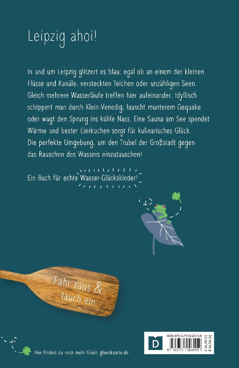 Blaue Glücksorte in und um Leipzig (Rückseite)