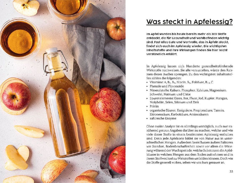 Gesund mit Apfelessig (Innenansicht)
