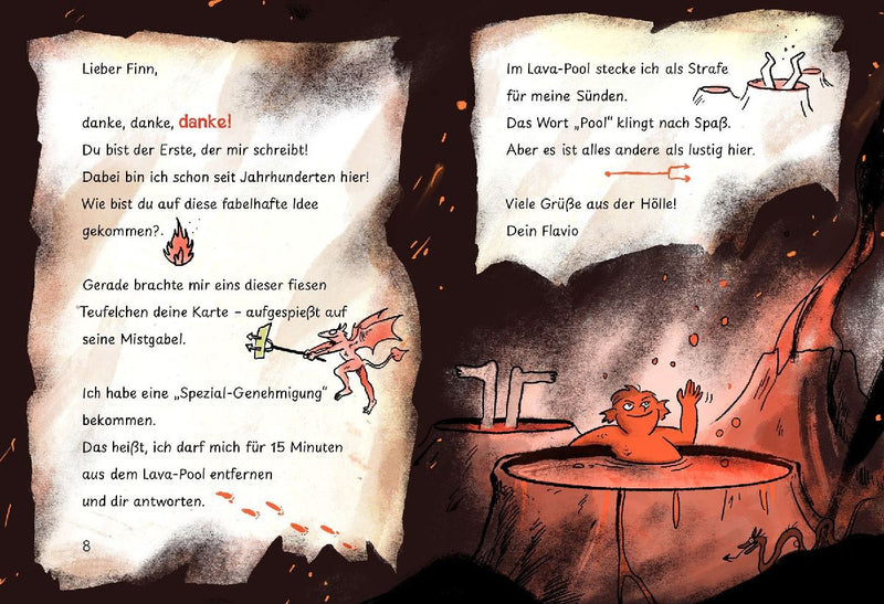 Viele Grüße aus der Hölle! (Innenansicht)