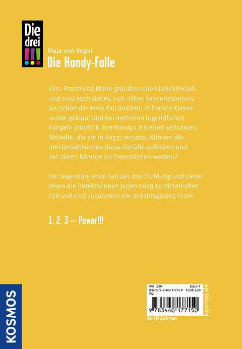 Die drei !!!, 01, Die Handy-Falle (drei Ausrufezeichen)