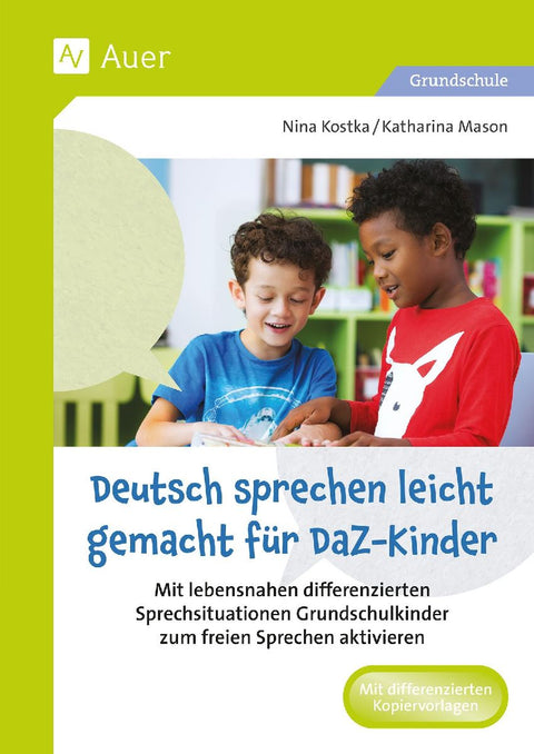 Deutsch sprechen leicht gemacht für DaZ-Kinder