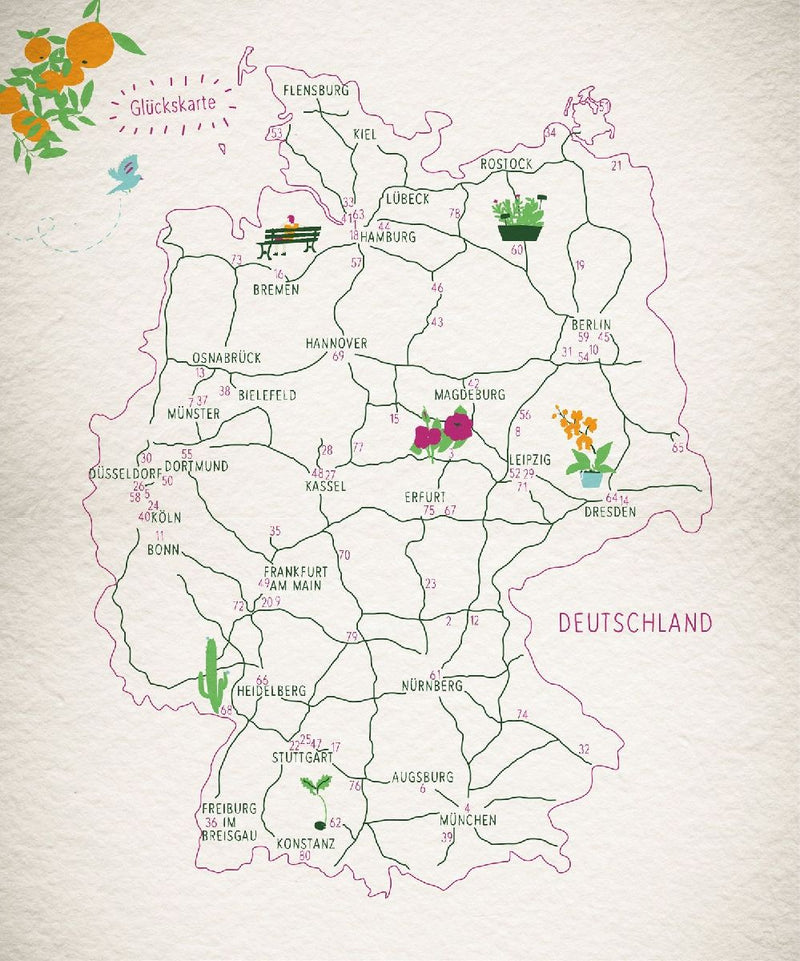 Glücksorte für Blütenträume (Innenansicht)