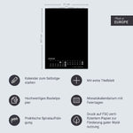 Premium-Bastelkalender schwarz A4 2027