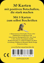 Die kleine Rittereule Mutmachkarten (Rückseite)