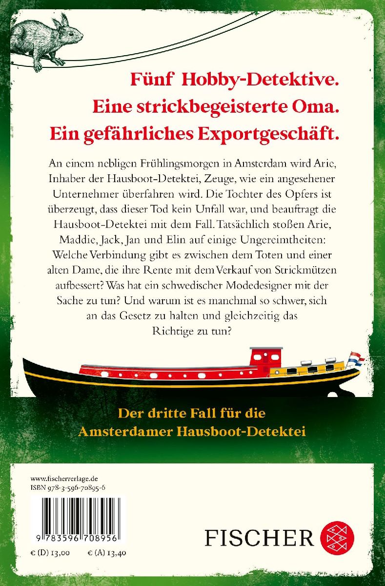 Die Hausboot-Detektei - Tödlicher Stoff (Rückseite)