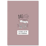 Das sind wir