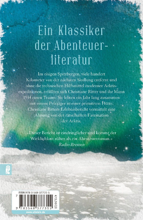Eine Frau erlebt die Polarnacht