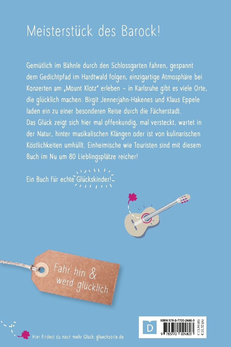 Glücksorte in Karlsruhe (Rückseite)