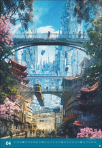 Gal Barkan: Future Cities Posterkalender 2027
