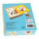 Trötsch Bobo Siebenschläfer Erster Puzzlespaß Holzpuzzle (Rückseite)